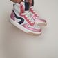 HIP - damessneaker - platinum, rood en roze