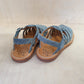 sandaal plage stitch dad - velour ciment