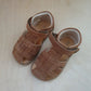 NATURINO - stapsandaal zaffiro - woven brown