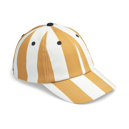 LIEWOOD - Danny cap Stripe Yellow Mellow/Creme