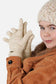 BARTS - shae gloves - cream - size4