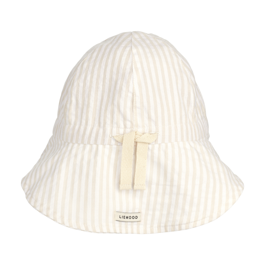 LIEWOOD - Sunneva Sun Hat Stripe Crisp White/Sandy