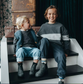 BLUNDSTONE - #1325 rustic black - kids