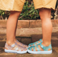 watersandalen - marine blauw