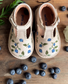 gesp met velcro, blueberry cream