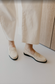 CONFETTI - dames loafer - beige lakleder