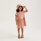 LIEWOOD - Amelia Sun Hat Stripe Tuscany Rose/Sandy