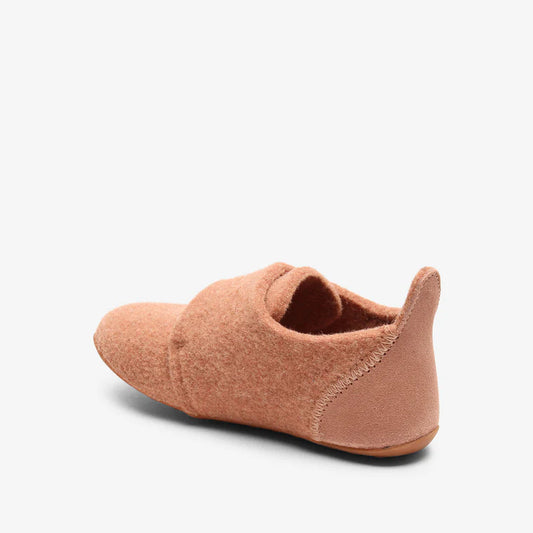 BISGAARD - pantoffel - wool rose